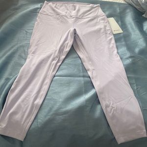 NWT Lululemon Align HR workout pants, size 12. Light Lavender color.